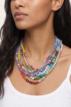 Load image into Gallery viewer, Natural Stone Semi-Precious Glass Mixed Necklace
