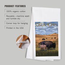 Load image into Gallery viewer, OK Buffalo &amp; Calf Tea Towel
