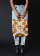 Load image into Gallery viewer, Camel &amp; Cream Aztec Backpack
