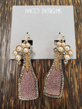 Load image into Gallery viewer, Champagne Bottle Earrings
