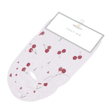 Load image into Gallery viewer, Sweetheart Cherry Snap Bib Set
