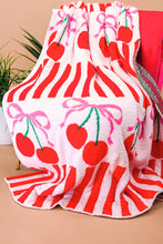 Load image into Gallery viewer, Cherry Bomb Blanket
