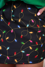 Load image into Gallery viewer, Christmas Lights Skort
