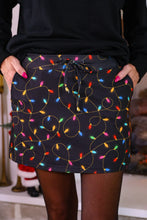 Load image into Gallery viewer, Christmas Lights Skort
