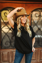 Load image into Gallery viewer, Black Cloud Basic Tee Mom Cuff
