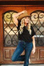Load image into Gallery viewer, Black Cloud Basic Tee Mom Cuff
