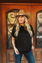 Load image into Gallery viewer, Black Cloud Basic Tee Mom Cuff
