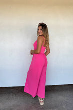 Load image into Gallery viewer, PInk Cooper Ribbed Romper
