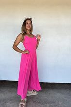 Load image into Gallery viewer, PInk Cooper Ribbed Romper

