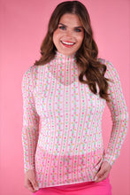 Load image into Gallery viewer, Keigan Mesh Top - Cottage Floral
