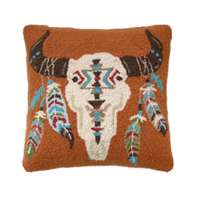 Load image into Gallery viewer, Cow Skull Hook Pillow
