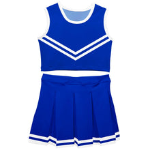 Load image into Gallery viewer, Royal &amp; White Cheerleader Set
