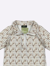 Load image into Gallery viewer, Plaid Deer Quarter Zip
