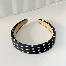 Load image into Gallery viewer, POLKA DOT PADDED HEADBAND
