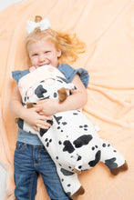 Load image into Gallery viewer, Clarabelle the Cow Huggie Pal
