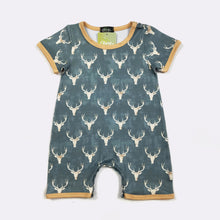 Load image into Gallery viewer, Emerald Deer Romper
