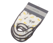 Load image into Gallery viewer, Traveler Bamboo Muslin Snap Bibs
