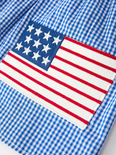Load image into Gallery viewer, Flag Plaid Smocked Dress
