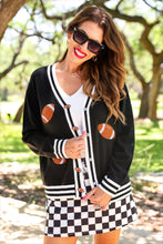 Load image into Gallery viewer, Football Knit Cardigan
