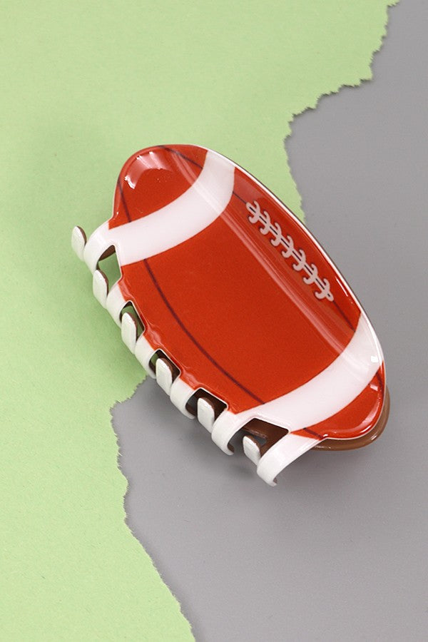 Football Hair Clip