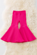 Load image into Gallery viewer, Fuchsia Ribbed Bell Bottoms
