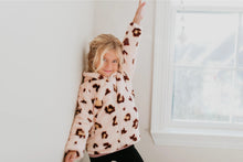 Load image into Gallery viewer, Fur Pink Leopard Jacket with Ears
