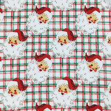 Load image into Gallery viewer, Gingham Santa Dress
