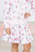 Load image into Gallery viewer, Gingham Bow Twirl Skort
