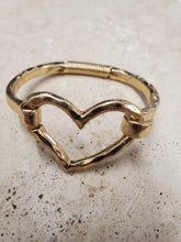 Load image into Gallery viewer, Heart Cuff Bracelet
