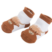Load image into Gallery viewer, Highland Cow Sock Gift Set

