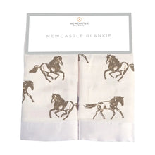 Load image into Gallery viewer, Galloping Horses Blankie
