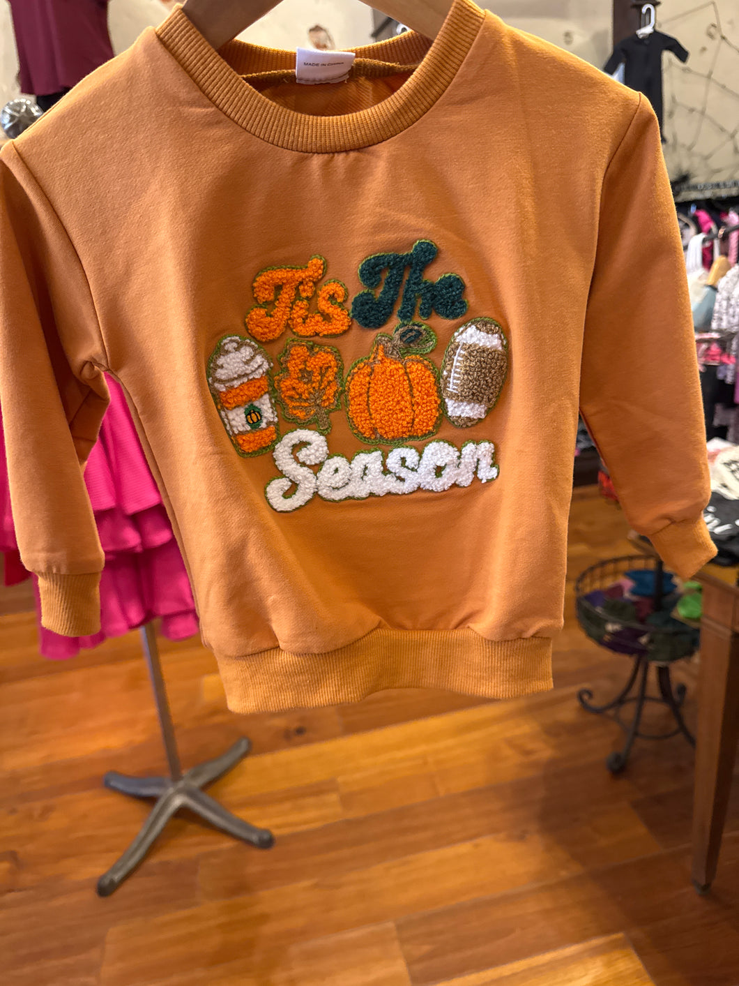 Fall Tis the Season Sweatshirt 12/18m only