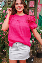 Load image into Gallery viewer, Kimber Eyelet Top - Pink
