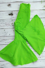 Load image into Gallery viewer, Lime Green Distressed Bells
