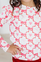 Load image into Gallery viewer, Lovebug ruffle LS tee
