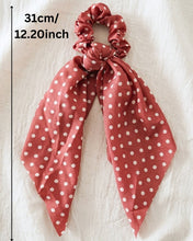 Load image into Gallery viewer, Retro Polka Dot Scrunchie
