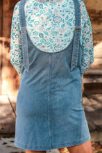Load image into Gallery viewer, Meadow Refined Denim Jumper Dress
