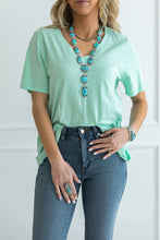 Load image into Gallery viewer, Casual Basic Cotton V neck
