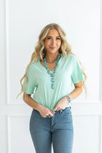 Load image into Gallery viewer, Casual Basic Cotton V neck
