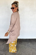 Load image into Gallery viewer, Mocha Ribbed Cardigan
