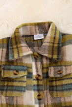 Load image into Gallery viewer, Mustard &amp; Tan Plaid Shacket
