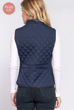 Load image into Gallery viewer, Navy Quilted Vest
