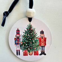 Load image into Gallery viewer, Nutcracker Watercolor Ornament

