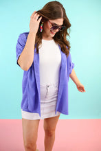 Load image into Gallery viewer, Periwinkle Oakley Oversized Top

