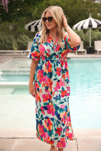 Load image into Gallery viewer, Ocean Mist Floral Dress
