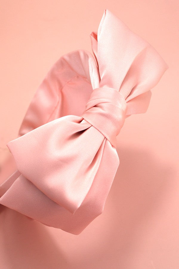 Satin Bow Headband