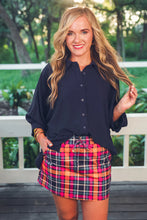 Load image into Gallery viewer, Patterned in Plaid Skort
