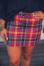 Load image into Gallery viewer, Patterned in Plaid Skort
