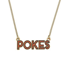Load image into Gallery viewer, OSU Pokes Enamel Necklace

