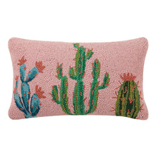 Load image into Gallery viewer, Pretty Cactus Hook Pillow
